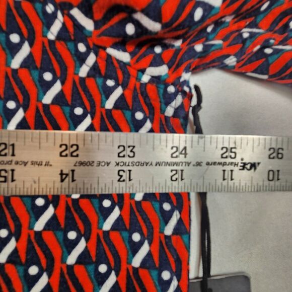 Shaquille O'Neal XLG Mens Shirt Button Short Sleeve Size XLT Red White Black NWT - Picture 16 of 16